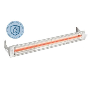 Single Element - Marine Grade 4000 Watt Electric Patio Heater - W Series - 1285984